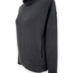 Lululemon | Sz 4 | Go Forward Black Funnel Neck Long-Sleeve Pullover Sweatshirt Photo 6