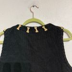 Michael Simon Black Dachshund Weiner Dog Vintage Vest Sz S Photo 7