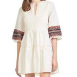Sachin + Babi  Size XL NWT Ivory Boho Coco Cotton Mini Dress Photo 2
