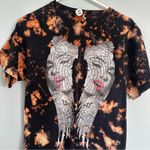 Handmade Marilyn Monroe Angel Reverse Tie-Dye Graphic T-Shirt small Photo 3