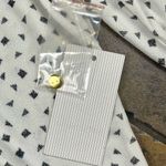 Workshop New! NWT The  Zip v-neck 3/4 Sleeve Blouse Medium Photo 9