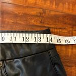 American Eagle  outfitters black faux leather curvy classic bootcut jeans 28 short Photo 13