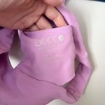 Becca Lilac Criss Cross Style Crop Tank-Small Photo 3