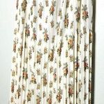 Vintage Eagle River Traders 90s White Pink Floral Full Matching Belt Skirt Large Photo 2