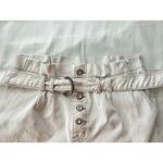 Free People  Womens Cindy Denim Utility High-Waist Shorts Size 2 Boho Vacation Photo 4