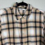 Isaac Mizrahi  Live Plaid Preppy Button Up Size 12 Photo 2