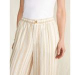 Faherty Monterey 100% Linen Elastic Waist Wide Photo 3