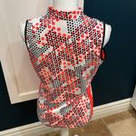 Tail White label orange & black golf shirt. Size M Photo 1