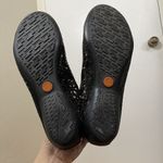 Sesto Meucci  Laser floral Cut Out Black Patent slip on Flats size US 6.5 Photo 5