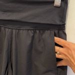 Lululemon Womens High Rise Flat Front Pull-On Wide Leg Crop Pants Black Size 2 Photo 4