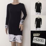 Hodges Graphite Diamond Border Dress XS Photo 2