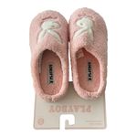 Slip On Playboy Bunny Head Slippers Pink Size S NEW Photo 2