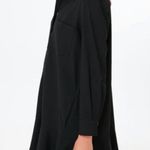 Tuckernuck Pomander Place Black Crepe Callahan Shirt Dress Women’s Size Large Photo 5