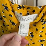 Forever 21  Yellow floral slip dress cutesy sun dress
Size small Photo 1