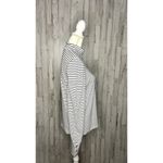 Draper James  RSVP Women's Striped Mock Turtleneck Shirt White‎ Large Photo 2
