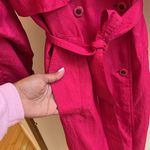 British Mist vintage trench coat size 7/8 Pink Photo 7