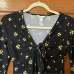 Arizona Jeans Black Long Sleeve Mini Dress Photo 2