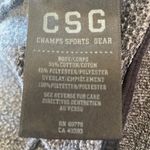 CSG women’s small black and gray long sleeve hooded zip up sweatshirt jacket Photo 10