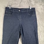 Eileen Fisher Jeans Womens Denim Straight Leg Dark Wash Casual Career Medium Photo 3