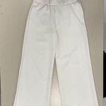 Vintage Havana  Cloud Fleece Pant - Ivory - Large - NWT Photo 1