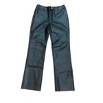 Princess Polly  Vegan Faux Leather Black‎ Pants Size 6 Photo 1