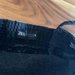 ZARA  black denim dress Photo 1