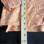 Vera Wang Simply Vera Vera‎ Wang Orange Long Sleeve Blouse Women’s Large Photo 3