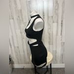 SheIn Black mini cut off dress Photo 2