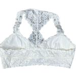 Unbranded Lace Bralette Bra Racerback White Cream XL Extra Large (RUNS SMALL) Photo 1