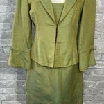 Nanette Lepore  Green Iridescent Dress with Blazer Set Photo 0