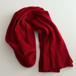 Banana Republic 100% Merino Wool Red Scarf Photo 0