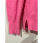 J.Crew Women’s Preppy Extra-Soft Cozy Crewneck Sweater M Pink Photo 2