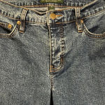 Ralph Lauren Lauren LRL mid rise classic bootcut jeans size 4 Photo 6