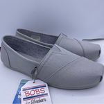 Skechers Bobs for memory foam arc pillow casual slip ons gray shoes Size 7.5 Photo 4