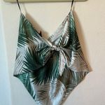 Forever 21 Tropical Satin Scarf Top Photo 1