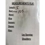 Athleta  Shanti Jacquard Crop Tank Top Women's Medium Black Brown Yoga Activewear Photo 5