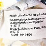 Eloquii Yellow Floral On/Off Shoulder Cropped Top, Size 20 Photo 3