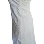 Lilly Pulitzer White Strapless Beaded Wave Bowen Jacquard dress Photo 3