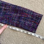 Coldwater Creek NEW Y2K Shaped Boucle Blazer Size 8 Purple Tweed Style NWT Photo 9