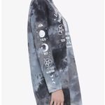 Hot Topic Midnight Hour Leave Me Alone Spirit Board Tie Dye T-Shirt Dress M Gray Photo 15