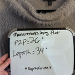 EXPRESS  Fuzzy Faux Fur Cowl Neck Sweater size Large Photo 1