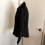 ZARA Womens Black Biker Style Jacket Medium Photo 2