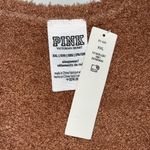 PINK - Victoria's Secret PINK Victoria’s Secret NWT Size XXL Brown Fuzzy Sleepwear Tank Top Photo 3
