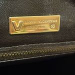 Mario Valentino Adjustable Crossbody Bag PVC x Leather Authentic USED Brown Photo 8