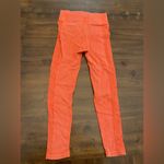 Aerie  Offline Leggings Women’s Medium Ripped Orange Photo 2