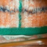 Soft Surroundings ‎ Briony Soft Plaid Orange White Collared Sweater Jacket Size S Photo 1