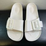 New. Adjustable white shoes Platform Slippers For Women Photo 2