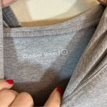 Outdoor Voices All Day Lighweight Pullover Hoodie Light Gray Large Photo 3