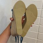 ALOHAS NEW  Willa Espadrille Wedge Sandals in Denim Photo 5