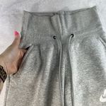 Nike XS Rally Sport Casual Sneaker Pants Wide Leg Crop Pull On Gray CI1174-050 Photo 5